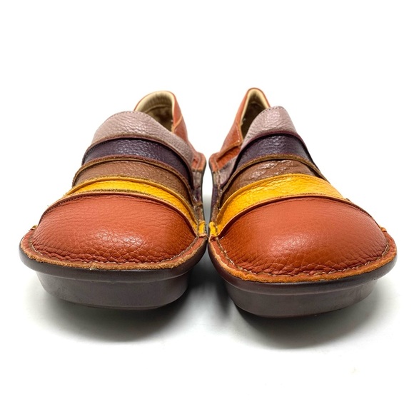 SPRING STEP FIREFLY LEATHER SLIP-ON SHOE IN CAMEL - Picture 3 of 7